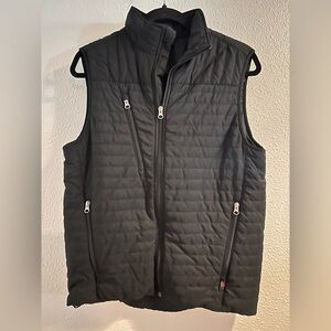 Storm Creek Men's Quilted Black Vest Size Small